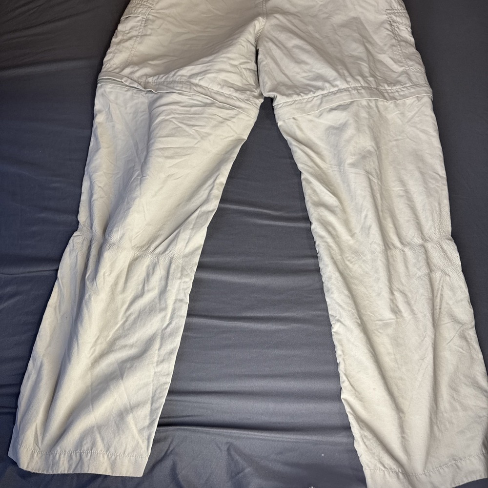 Columbia Sportswear Pants‎ Large White Women's Capri 100% Cotton Capri - Picture 12 of 12